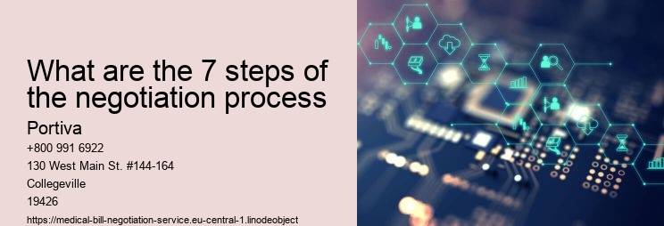 What are the 7 steps of the negotiation process